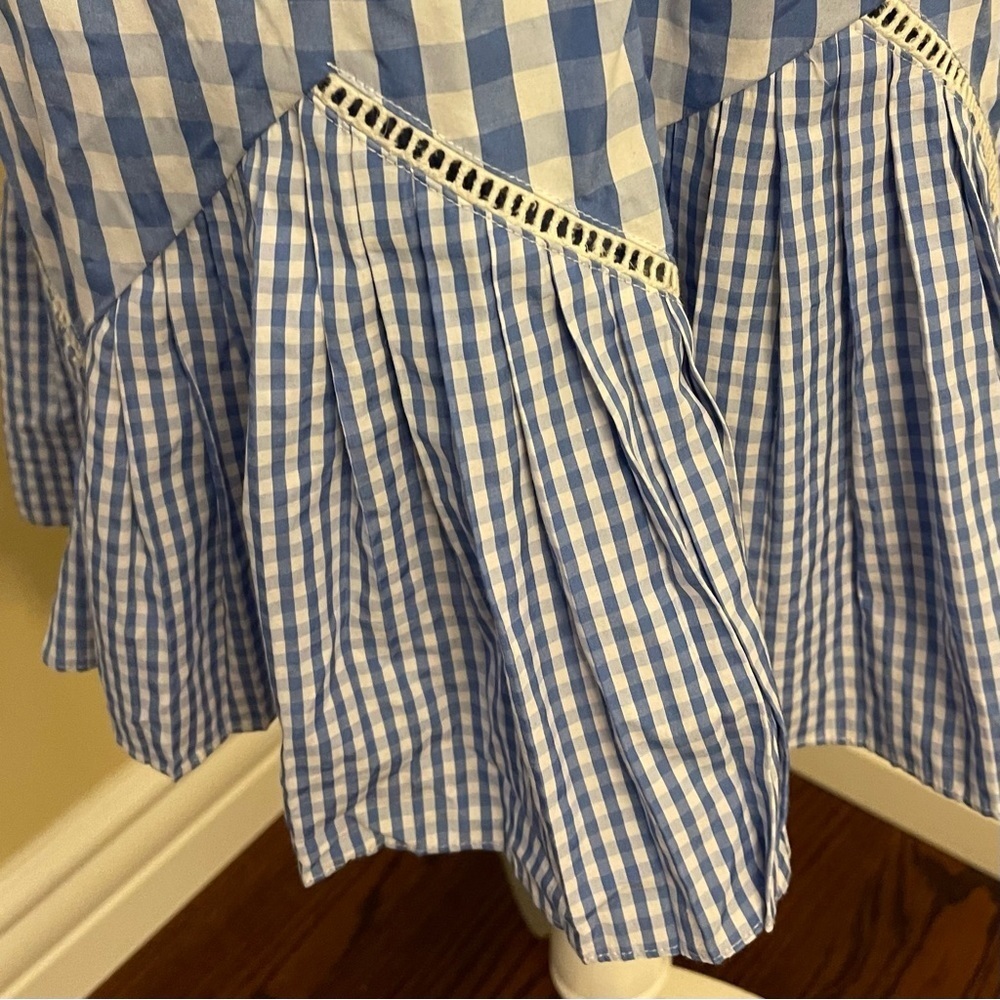 Thakoon Collective Blue Gingham Dress - Picture 12 of 16